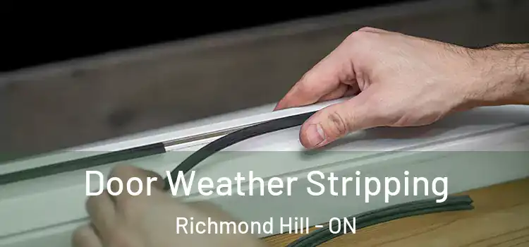  Door Weather Stripping Richmond Hill - ON