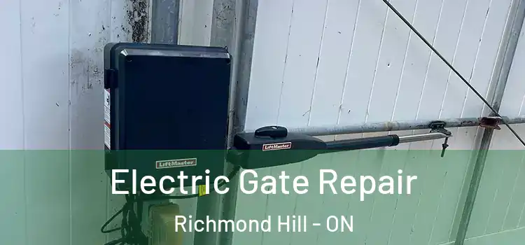  Electric Gate Repair Richmond Hill - ON