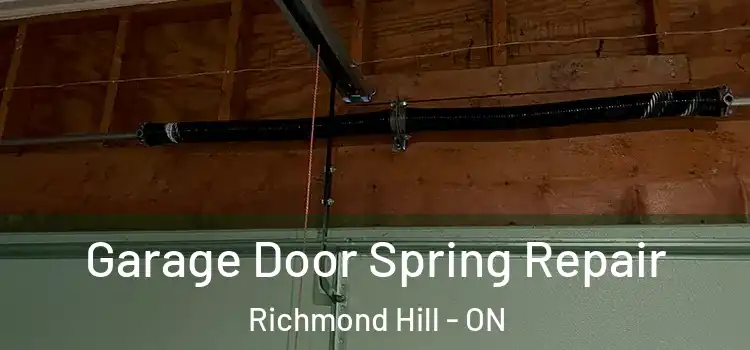  Garage Door Spring Repair Richmond Hill - ON