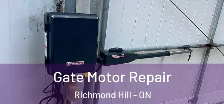  Gate Motor Repair Richmond Hill - ON