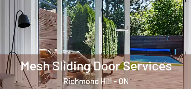  Mesh Sliding Door Services Richmond Hill - ON